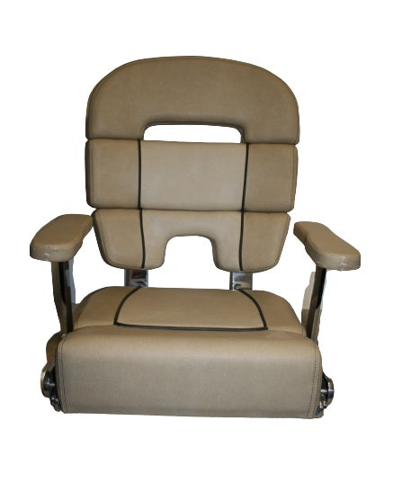 Scout Boats 225/245/255 Dorado Tan & Cream Helm Seat