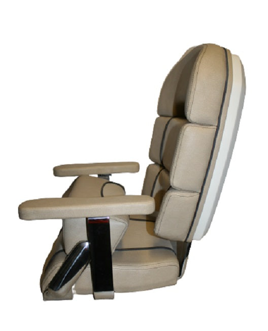 Scout Boats 225/245/255 Dorado Tan & Cream Helm Seat