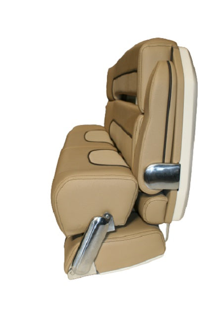 Scout Boats 350 LXF Double Tan & Cream Helm Seat