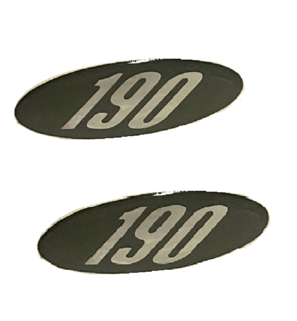 Scout Boats Costa 190 Designator Eurokoted Oval Decal Sticker (1 Pair) 4000-0118