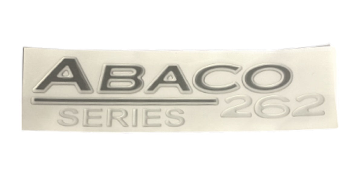 Scout Boats 262 Abaco Series Designator Logo Sticker Decal (1 Pair) HW1036