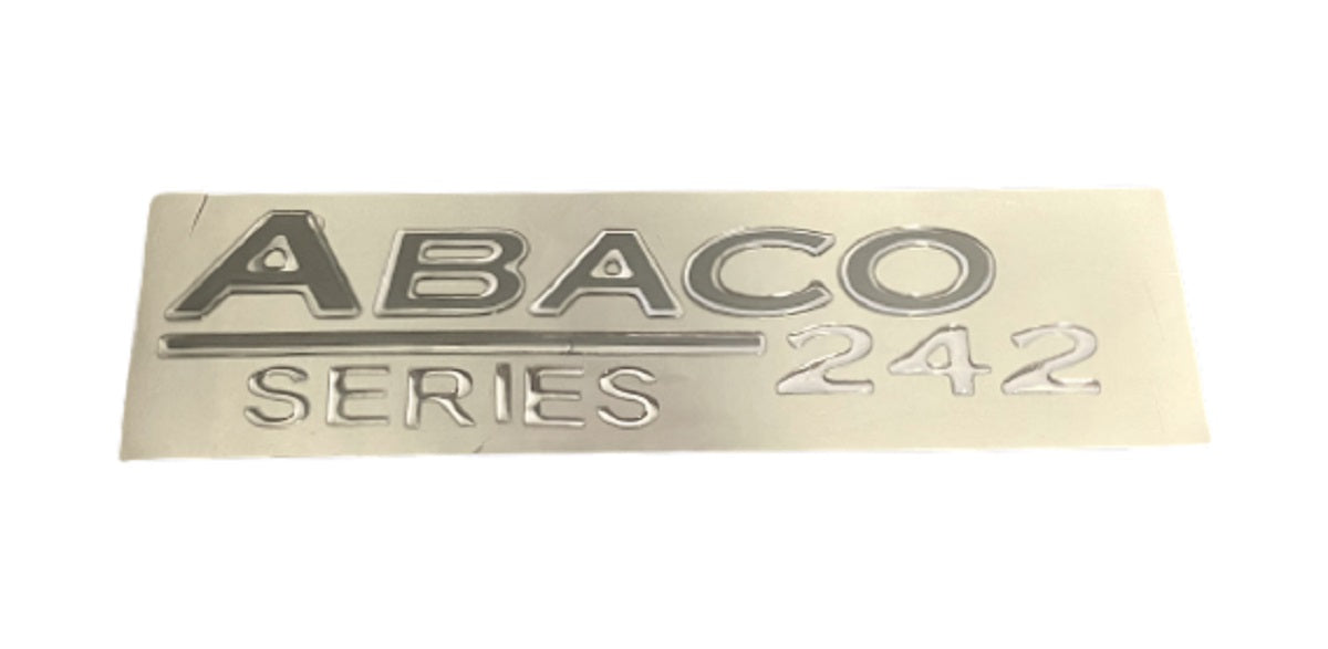 Scout Boats 242 Abaco Series Designator Logo Sticker Decal (1 Pair)