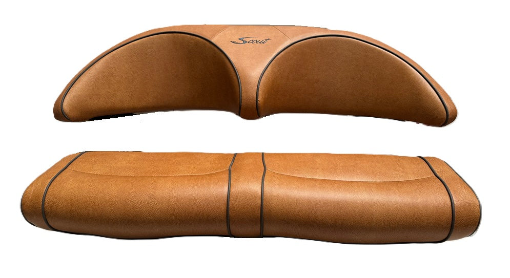 Scout Boats 221 Winyah Bay Brisa Cayenne Leaning Post Backrest & Seat Cushion Set UH3302