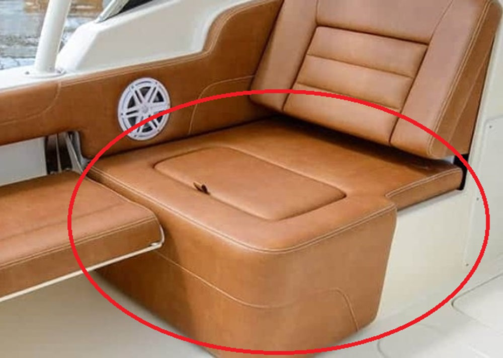 Scout Boats 255 Dorado Electric Lounge Seat Bottom w/ Storage Compartment UH3388