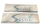 Scout Boats Large Green Logo Sticker Decal (1 Pair)