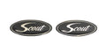 Scout Boats Small Emblem Decal Sticker (1 Pair)