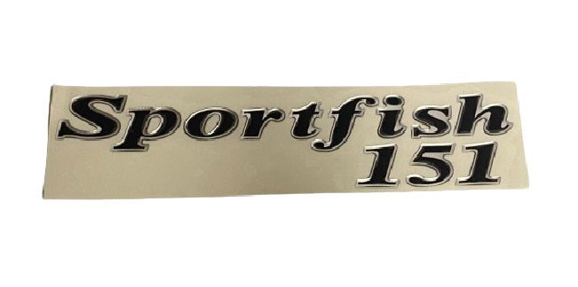 Scout Boats Sportfish 151 Designator Logo Sticker Decal (1 Pair) HW1381