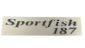 Scout Boats 187 Sportfish Designator Logo Sticker Decal (1 Pair) HW1115