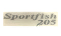 Scout Boats 205 Sportfish Designator Logo Sticker Decal (1 Pair) 4004-0131