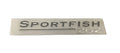 Scout Boats 262 Sportfish Designator Logo Sticker Decal (1 Pair)