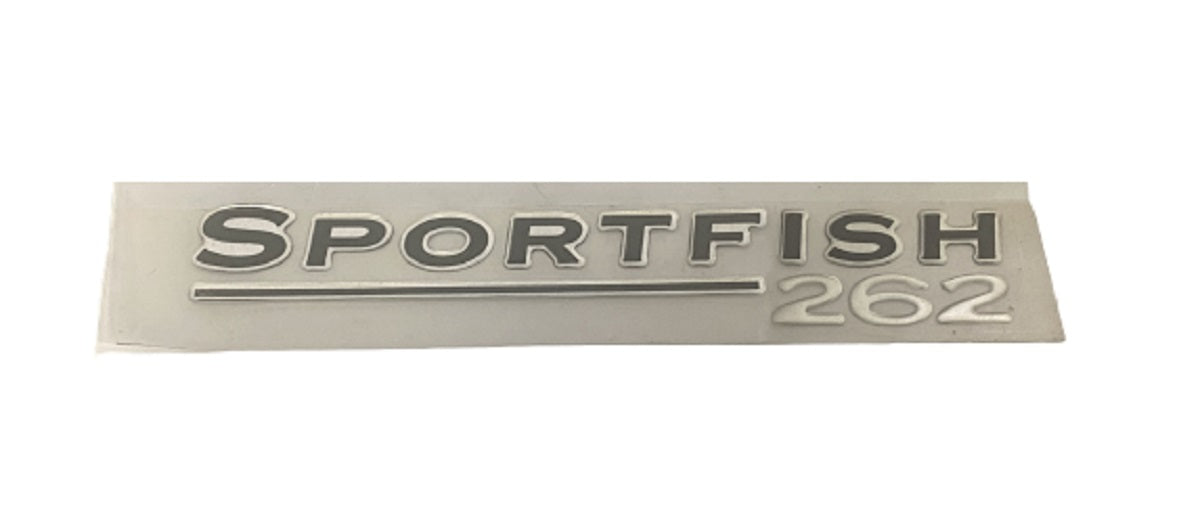 Scout Boats 262 Sportfish Designator Logo Sticker Decal (1 Pair)