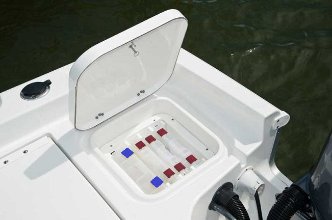 Sea Hunt Boats BX 24BR Drop-In Tackle Center 191705-302481