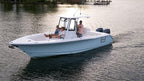 Sea Hunt Boats Gamefish 27 White Double Bolster Helm Seat