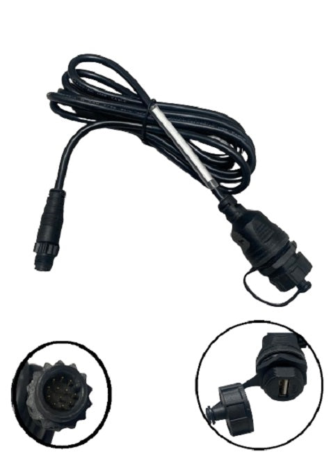 Seakeeper USB Service Port to 12-Pin Male Adapter Cable