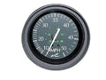 Sea Ray 0-50 MPH Gray Bezel/Flat Glass Speedometer By Teleflex 27510