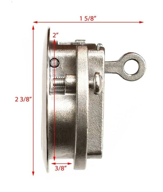 Southco R4-10 Stainless Steel Rotary w/ Cable Latch System AC-M1-62-8