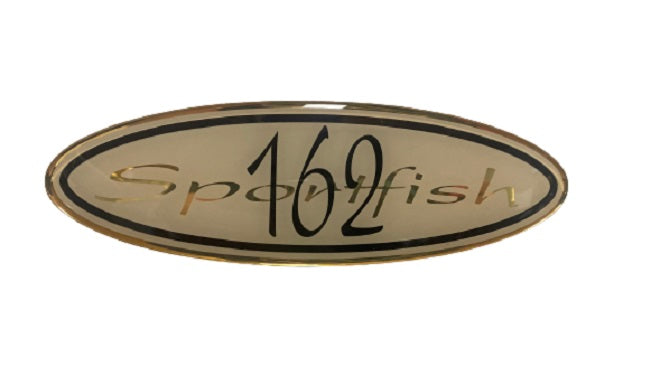 Scout Boats Sportfish 162 Black Designator Logo Sticker Decal (1 Pair) HW487