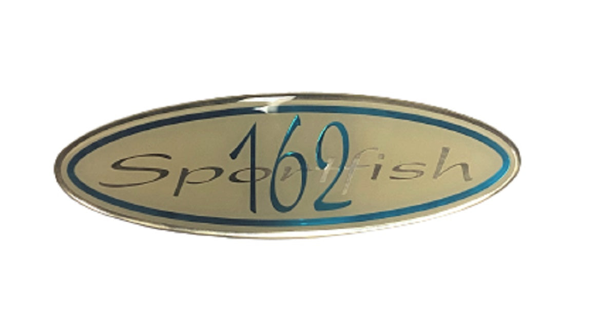 Scout Boats Sportfish 162 Teal Designator Logo Sticker Decal (1 Pair)