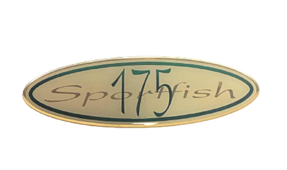 Scout Boats Sportfish 175 Green Designator Logo Sticker Decal (1 Pair)