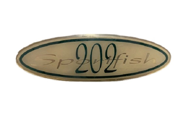 Scout Boats Sportfish 202 Green Designator Logo Sticker Decal (1 Pair)