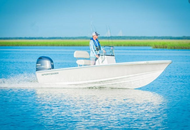 Sportsman Boats 18 Island Bay Top Notch Silver Gray Fabric Mooring Cover 30714M