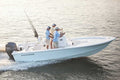 Sportsman Boats 227 Masters Poly Cotton Gray Mooring Cover w/ Ski Tow