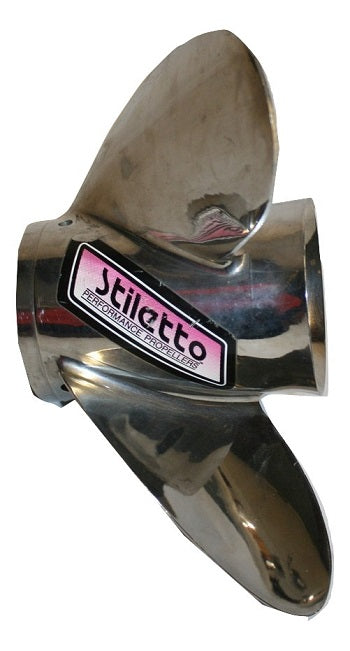 Stiletto/Yamaha Advantage I 13 1/4 x 19 RH Stainless Steel Propeller 31319