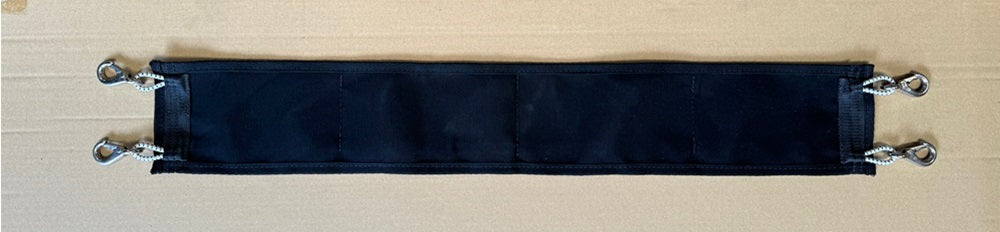 Sundance Snap Hook Jet Black Cooler Utility Harness w/ Pockets SD2000