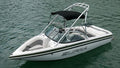 Skiers Choice 2006 Supra SunSport 20 Sunbrella Cadet Grey Forward Bimini Top w/ Boot Kit SUNSPIN1-3H0AA-A30