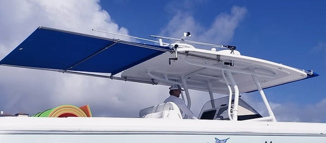 Chris Craft Captain Navy Sure Shade Aft Cover Canvas SS61W76L27B