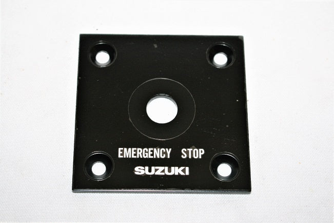 Suzuki Emergency Stop Kill Switch Panel Blank Only 37825-92E00