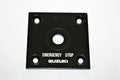 Suzuki Emergency Stop Kill Switch Panel Blank Only 37825-92E00