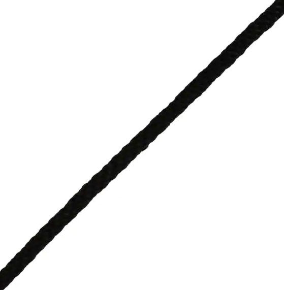 T-Top 1/4" Twine / Cord Black Lace