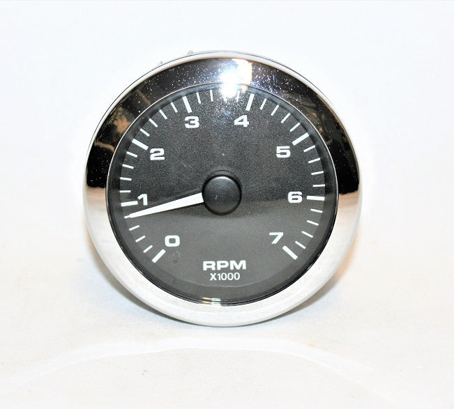 Teleflex Chrome Bezel Tachometer 0-7000 (Plug Style) 780636SDFB