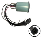 Teleflex/Honda Sahara Series Black Bezel Trim Gauge w/ Attached Harness 62370