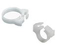 Hellerman Tyton White Plastic "Snappers" Clamp Hose Snp-22 (Pack of 75)