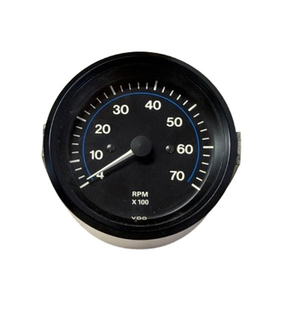 VDO Marine 0-7000 RPM Black Tachometer Gauge 1-211-015-186