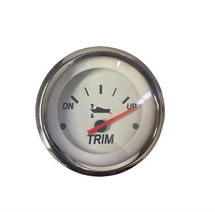 Veethree Marine Lido Series White Trim Gauge 68246F