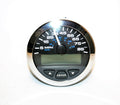 Veethree Instruments J1939 Plug Style Chrome Bezel 0-90 MPH Speedometer Gauge w/ Digital Trip 780808SDFB
