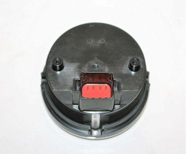 Veethree Instruments J1939 Plug Style Chrome Bezel 0-90 MPH Speedometer Gauge w/ Digital Trip 780808SDFB