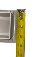 Marine Engine Room Circulating Mute Light Grey Plastic Louvered Vent