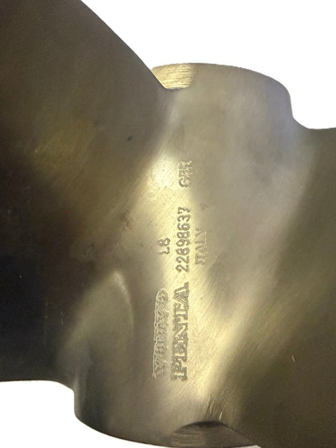 Volvo Penta Duoprop G7 Type G Stainless Steel Rear Propeller Only 22898637