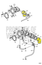 Volvo Penta Exhaust Pipe Elbow Port & Starboard Set (1 Pair)