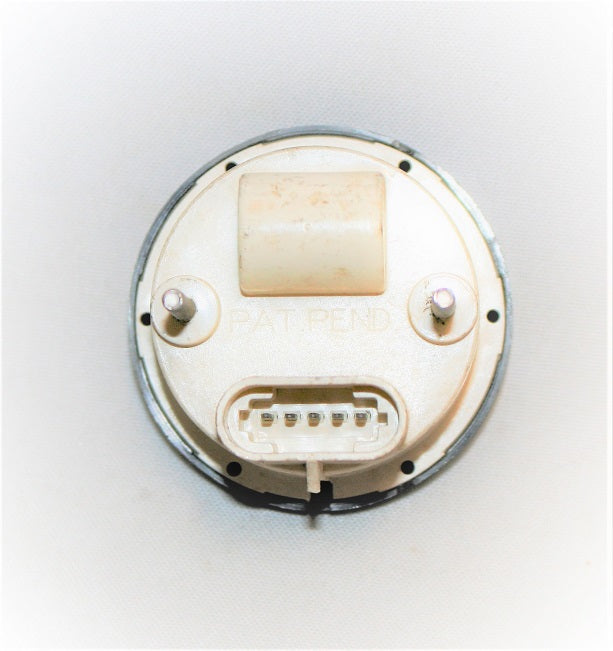 Plug Style Black Bezel Water Pressure Gauge 65050600101