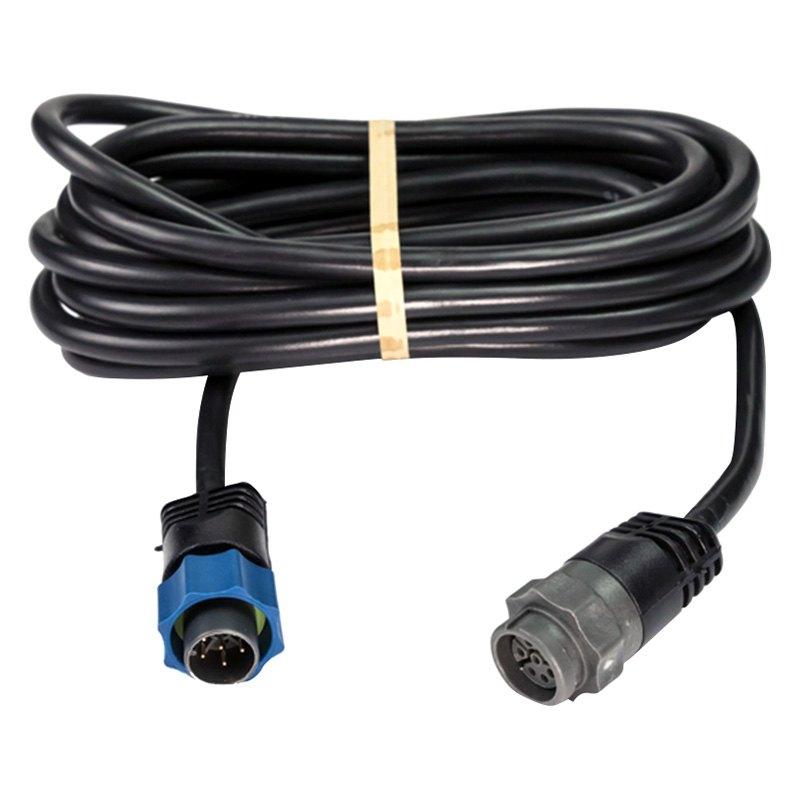 Lowrance 12 ft 7-Pin Transducer Extension Cable XT-12BL