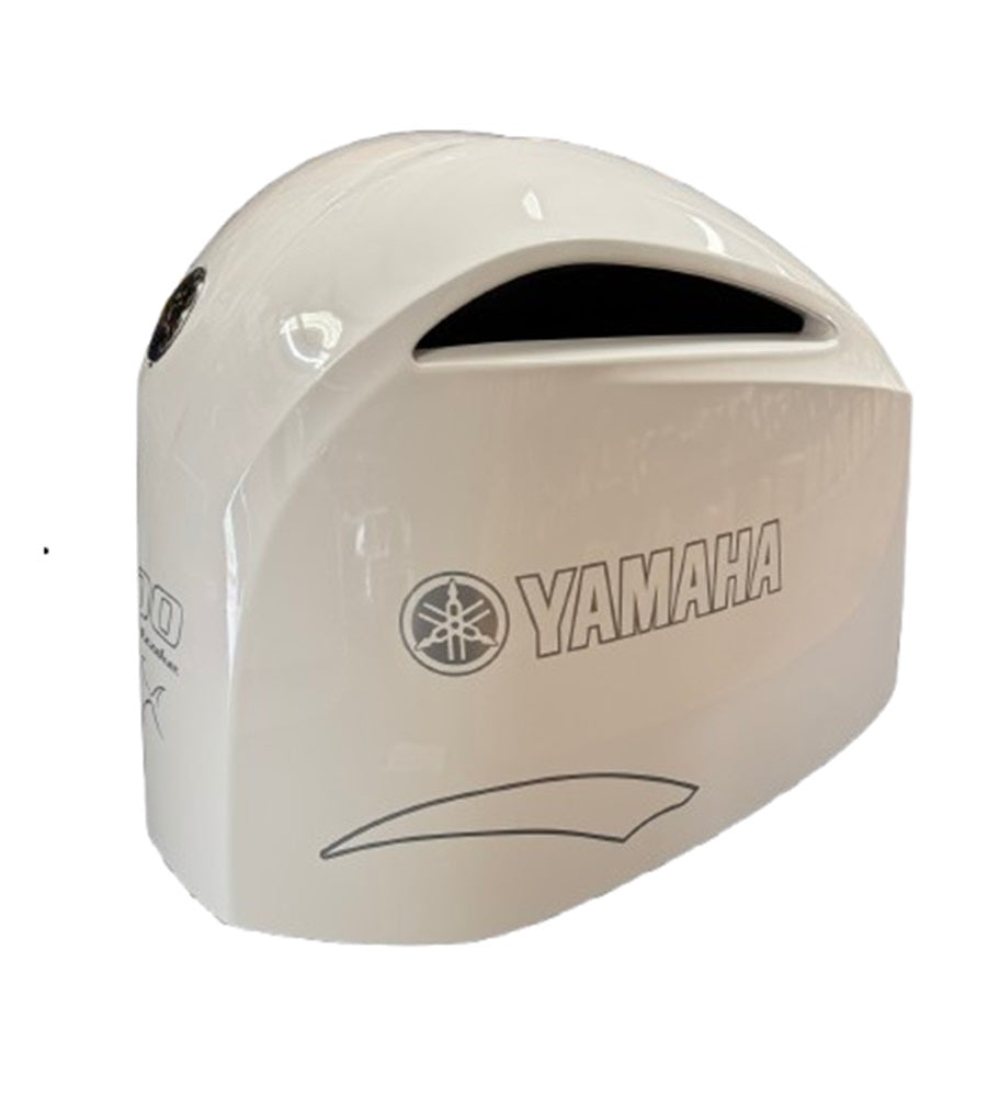 Yamaha300CowlingWhiteWithGreyLettering 3