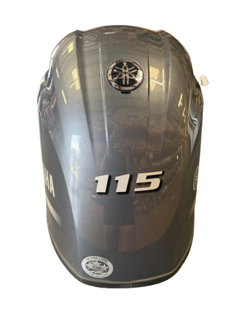 Yamaha (2022-2025) 4-Stroke 115 HP Silver-Grey Engine Cowling Assembly 6EK-42610-02-00