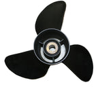 Yamaha Black 13 3/8 x 23 LH Stainless Steel Propeller 6K1-45976-00-98