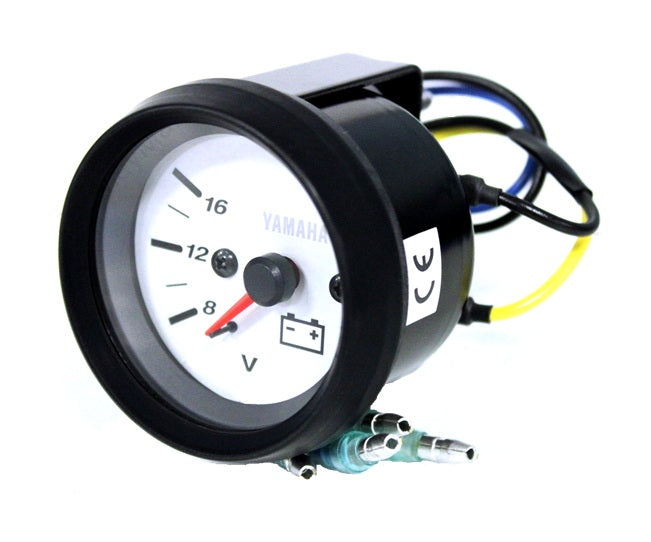 Yamaha Pro-Series II White Voltmeter Gauge 6Y7-83503-10-00