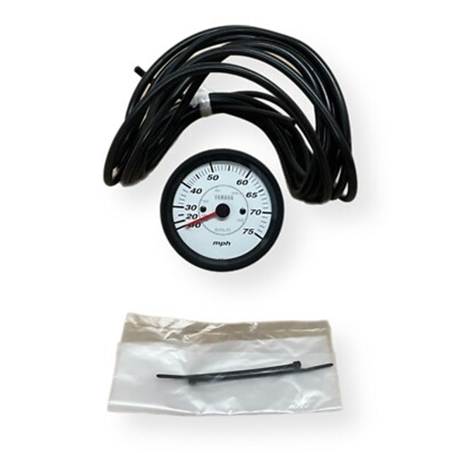 Yamaha Pro-Series 0-75 MPH  White Speedometer Assembly Kit 6Y7-83510-10-00